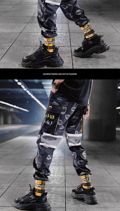 Pantalones Casuales para Hombre con Múltiples Bolsillos y Cordón - Image 5