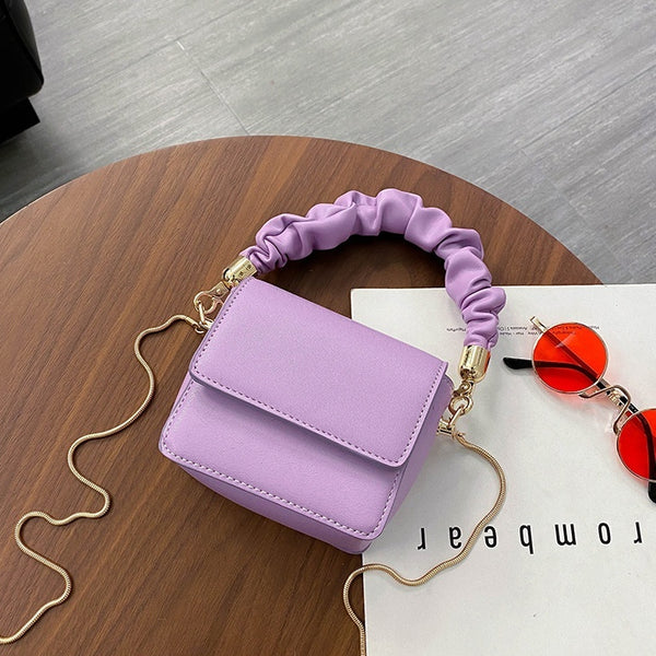 Bolsa Bandolera Cuadrada Minimalista Estilo Coreano