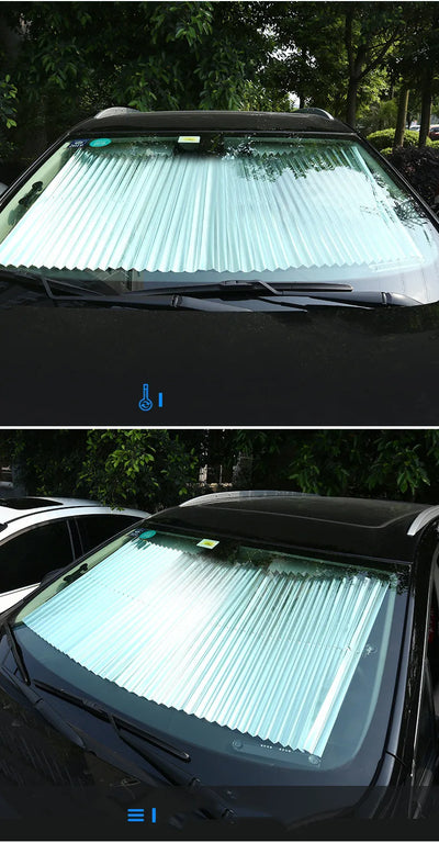 Parasol Automático Telescópico para Parabrisas - Protección Solar Ajustable para Autos - Image 20