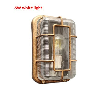 Luminaria Decorativa Industrial Retro de Aluminio Fundido para Exteriores - Image 8