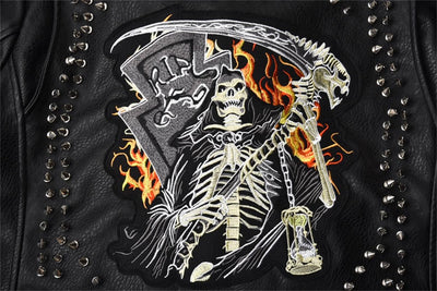 Chaqueta Punk Rock con Tachuelas Pesadas - Image 4