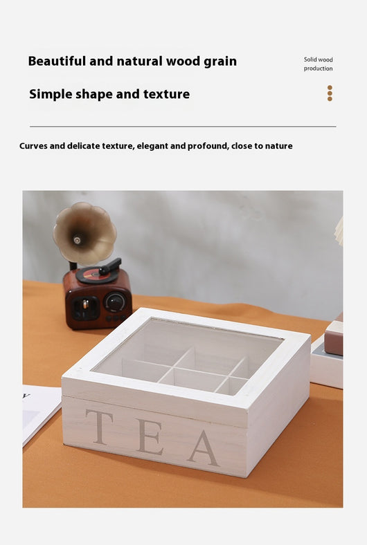 Caja Organizadora de Café con Compartimentos y Tapa Transparente - Image 10