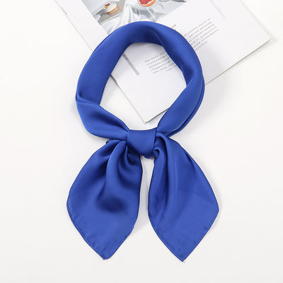 Pañuelo de Satén Liso Versátil y Elegante - Image 2