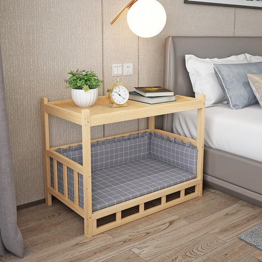 Cama Nido para Mascotas Integrada a Mesita de Noche - Image 5