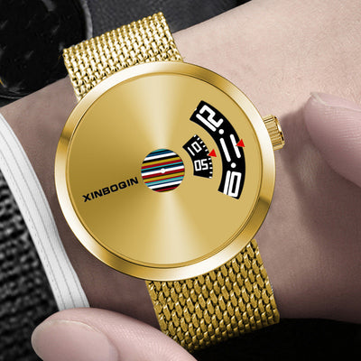 Reloj de Cuarzo para Hombre con Correa de Acero Inoxidable - Image 4