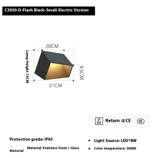 Reflector Solar LED Exterior Impermeable Negro - Image 6
