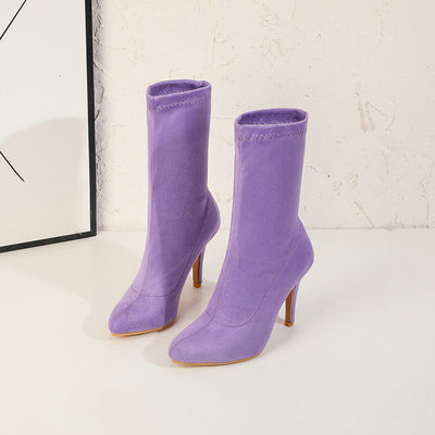 Botas Calcetín con Tacón Alto - Image 21