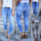 Jeans Slim Fit Rotos para Mujer con Stretch y Cintura Ajustada