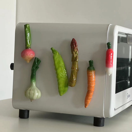 Imanes Decorativos de Vegetales para Refrigerador - Image 6