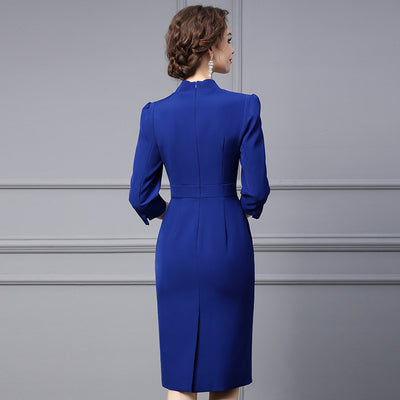 Vestido Ejecutivo que Disimula la Cintura - Image 18