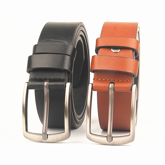 Cinturón para Hombre de Cuero Sintético con Hebilla de Aguja - Image 2