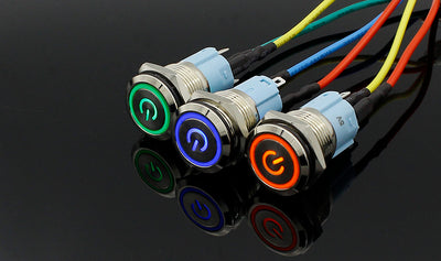Timbre de Puerta 12V24 con Interruptor Autoblocante y Fuente de Alimentación Integrada