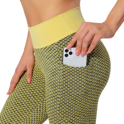Pantalones de Yoga Cortos y Ajustados Efecto Durazno - Image 3