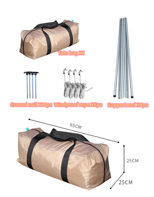 Carpa Pirámide Impermeable Oxford para Camping e Interior - Image 21