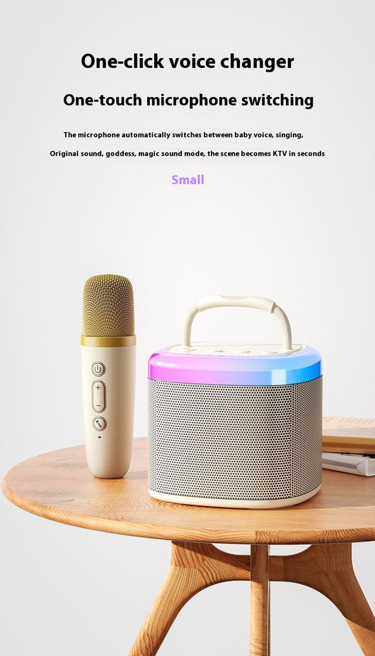 Micrófono Inalámbrico Bluetooth Portátil con Audio Integrado para Karaoke - Image 8