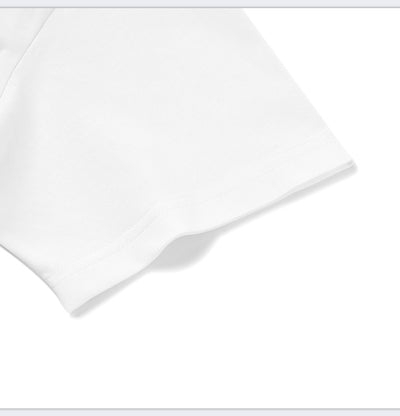 Camiseta Suelta con Estampado de Letras para Hombre - Image 15