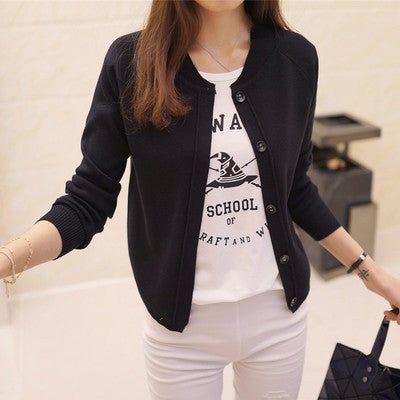 Cardigan Suelto de Punto Fino para Mujer - Blusa Base Versátil - Image 4