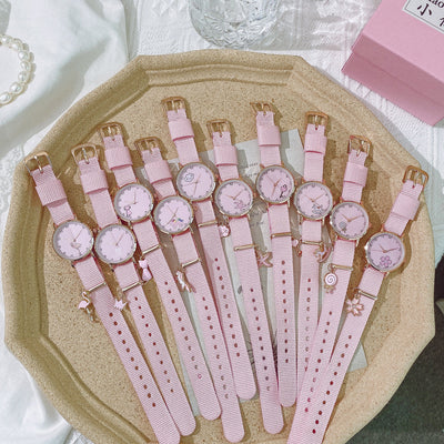 Reloj Colgante para Chicas con Diseño de Corazón y Estilo Macaron - Image 2