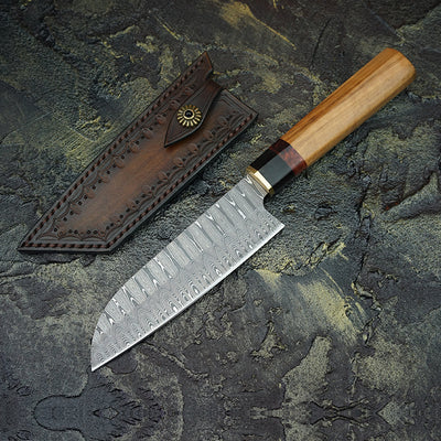 Cuchillo de Chef Acero Damasco Premium - Image 10