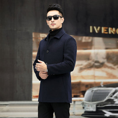 Abrigo Casual Reversible de Nylon para Hombre - Doble Cara Térmica - Image 12