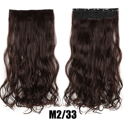 Extensiones de Cabello Ondulado Largo Voluminoso - Efecto Natural Sin Rastro - Image 27