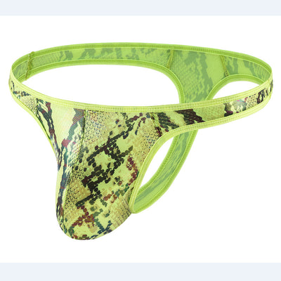Calzoncillos Tanga Hombre Camuflaje con Estampado Serpiente - Image 6