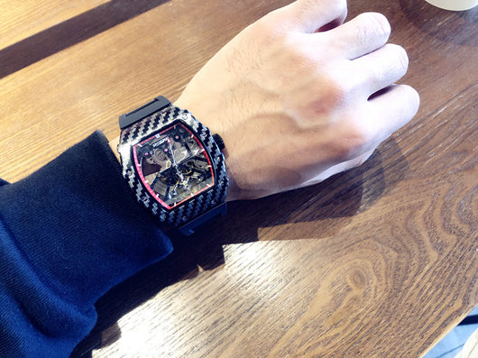 Reloj Automático Mecánico Skeleton con Tourbillon - Image 3