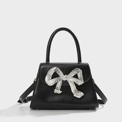 Bolsa Cuadrada Portátil con Moño Diamante - Versátil y Elegante - Image 10
