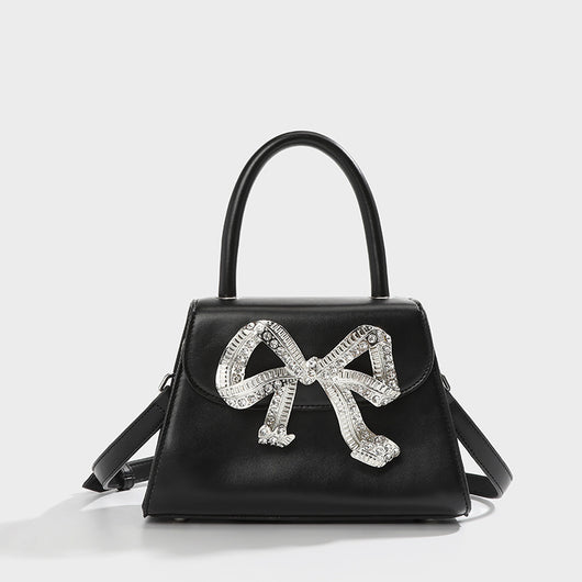 Bolsa Cuadrada Portátil con Moño Diamante - Versátil y Elegante - Image 10