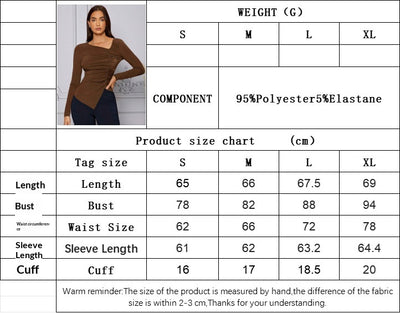 Blusa Elegante Francesa Otoño-Invierno Ajustada e Intelectual - Image 8