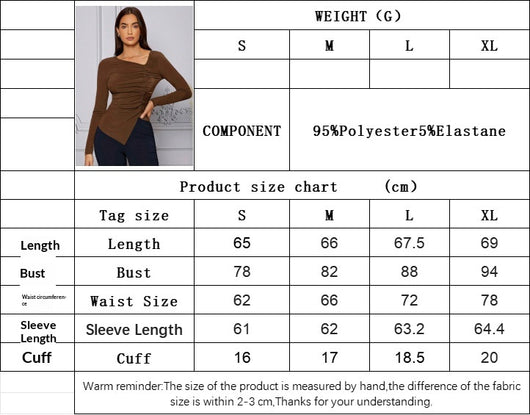 Blusa Elegante Francesa Otoño-Invierno Ajustada e Intelectual - Image 8