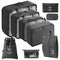 Conjunto de 9 Peças Preto