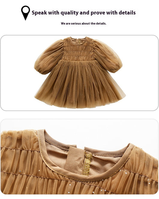 Vestido de Malla Elegante para Niña - Image 12