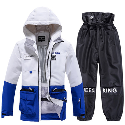 Traje de Esquí para Parejas - Abrigo Térmico Grueso Unisex - Image 13