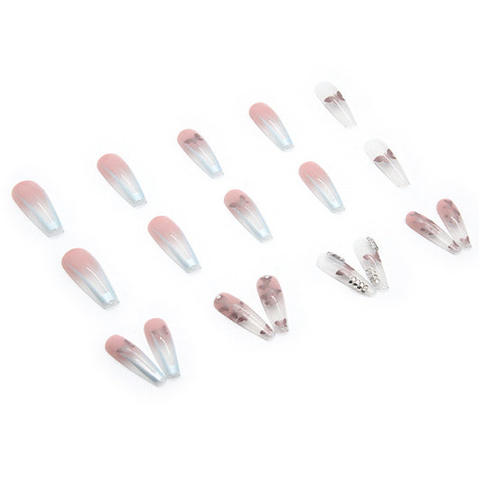 Parches de Uñas Diamante Mariposa Ballet Trapezoidales - Image 4