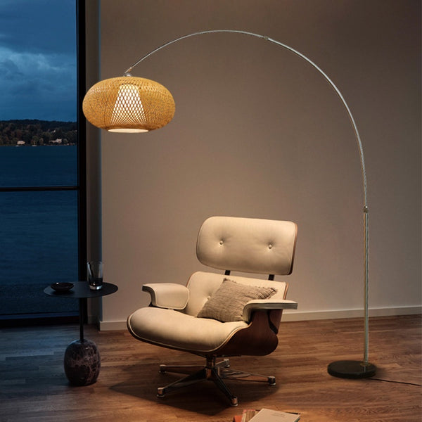 Lámpara de Piso para Pesca con Control de Botón