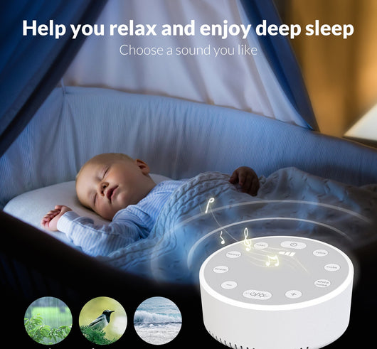 Dispositivo de Luz Respiratoria para Dormir - Regulador de Emociones y Ruido Blanco - Image 13