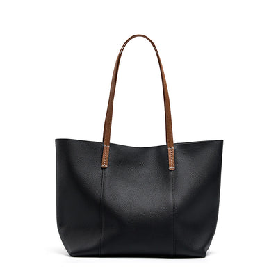 Bolso Tote de Cuero Genuino Hecho a Mano - Bolsa Portátil para Mujer - Image 6