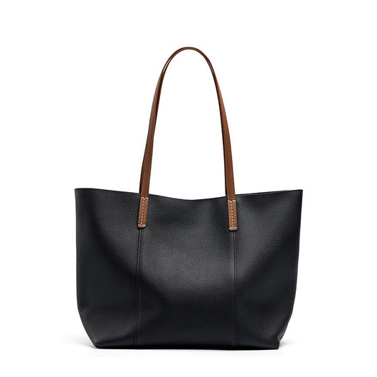 Bolso Tote de Cuero Genuino Hecho a Mano - Bolsa Portátil para Mujer - Image 6