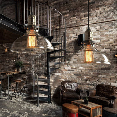 Lámpara Colgante de Cristal para Escaleras - Diseño Minimalista - Image 13