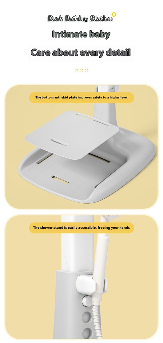 Bañera de Pie para Bebé - Soporte Ergonómico - Image 14