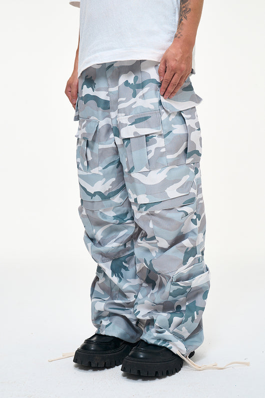 Pantalones Tácticos Camuflaje con Múltiples Bolsillos - Estilo Paracaidista Hombre - Image 6