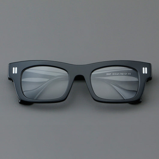 Gafas Retro de Marco Patchwork con Cristales Gruesos - Image 13