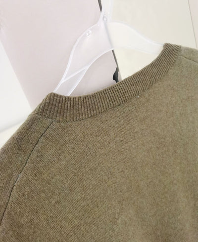 Chaleco de punto V-neck en lana y cachemira con bolsillos - Image 38