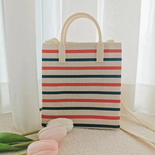 Bolso Bandolera Ligero de Rayas para Mujer - Diseño Versátil Todo Clima - Image 10