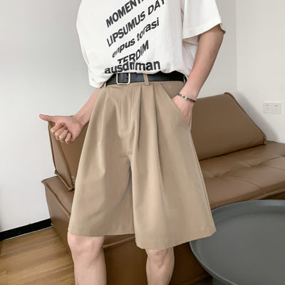 Pantalones Cortos Holgados de Pierna Ancha - Estilo Casual Moderno para Parejas - Image 7