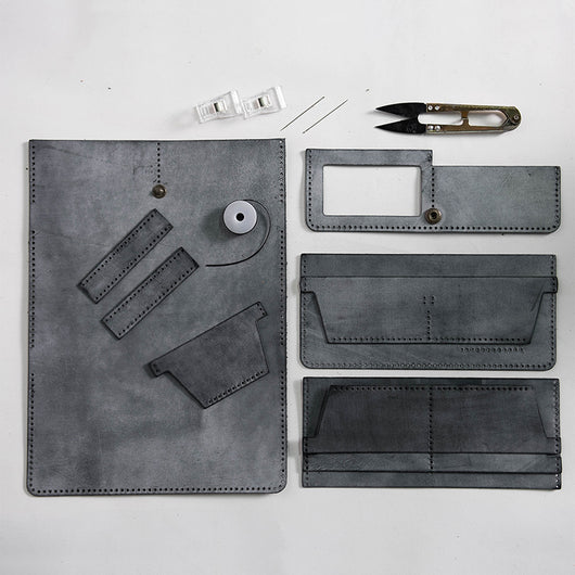 Material para Billetera Artesanal de Cuero con Acabado Mate Encerado - Image 17