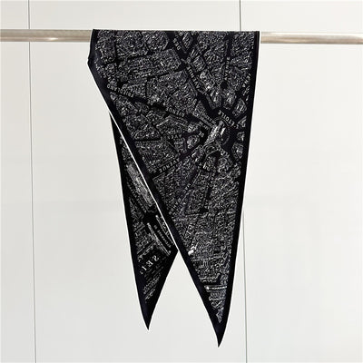 Pañuelo de Seda Twill Lujo Ligero para Mujer - Image 15