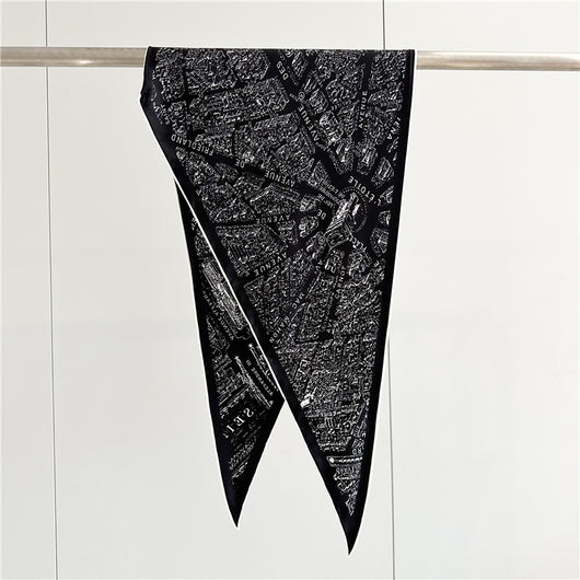 Pañuelo de Seda Twill Lujo Ligero para Mujer - Image 15