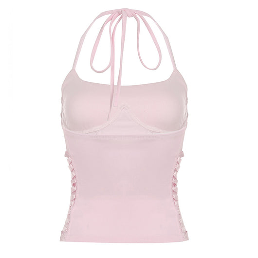 Chaleco Halter con Control de Cintura y Cordones - Diseño Veraniego para Mujer - Image 31